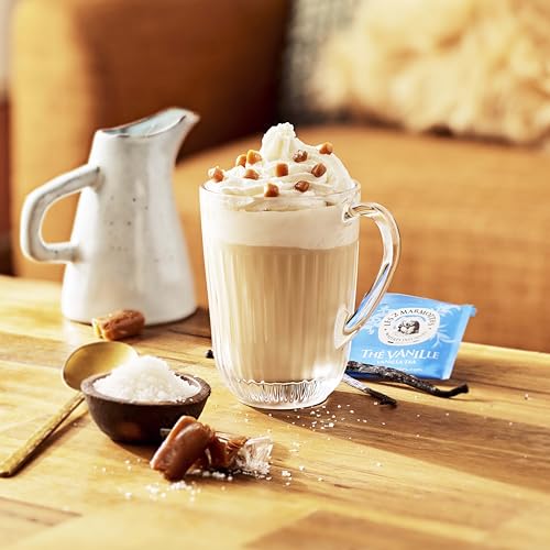 Marmottes Thé Vanille Noir BIO - Naturel et Puissant - Pour Gourmets - 30 Sachets - Fabriqué en France - 48g