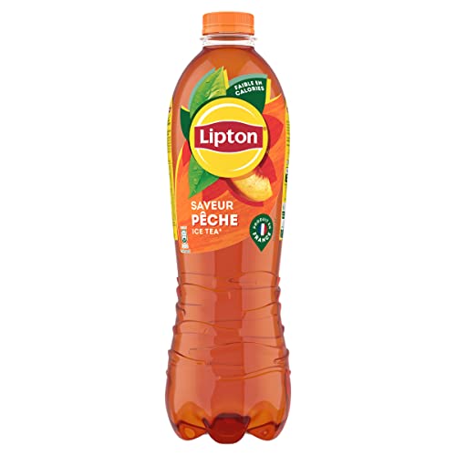 LIPTON PÊCHE ICE TEA 1,75L | BOISSON REFRESCHISSANTE POUR LE JOURNÉE EN SOLDE DECHAUFFEMENT | IDEAL POUR LA BOISSON DES 